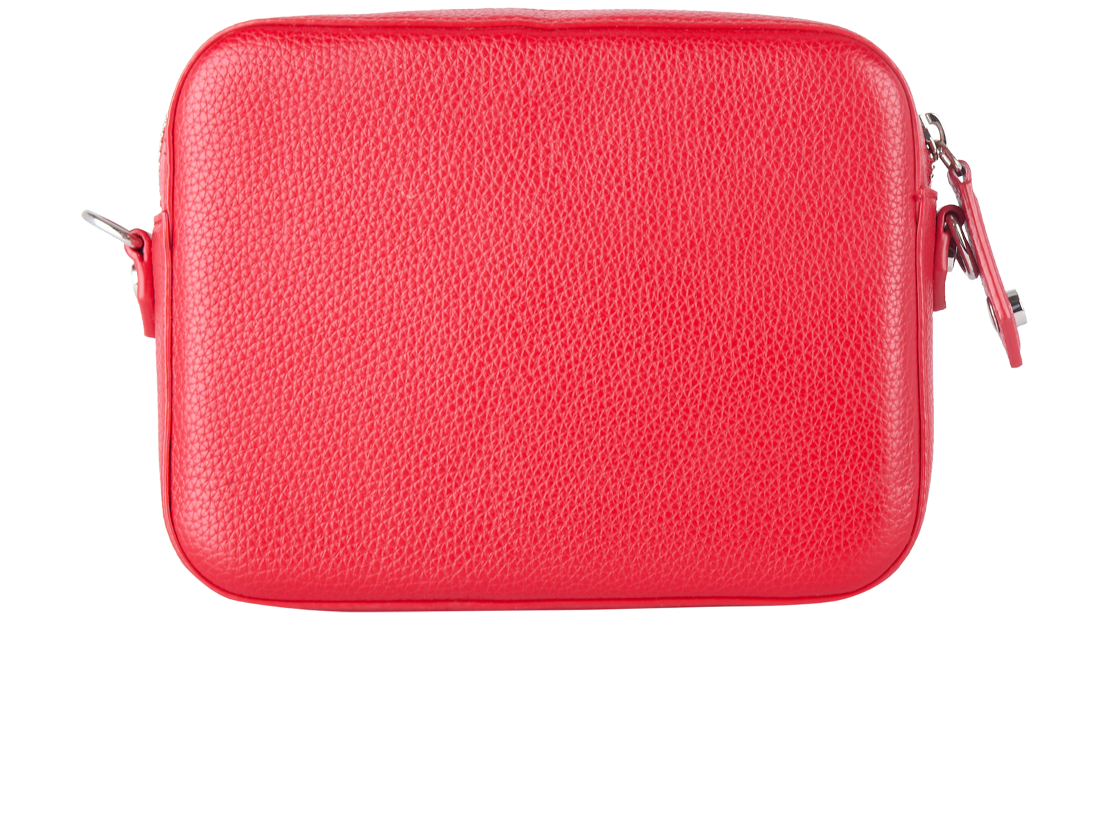 Logo Camera Bag, &pound;90, Handbags, Red, Faux Leather, Back view